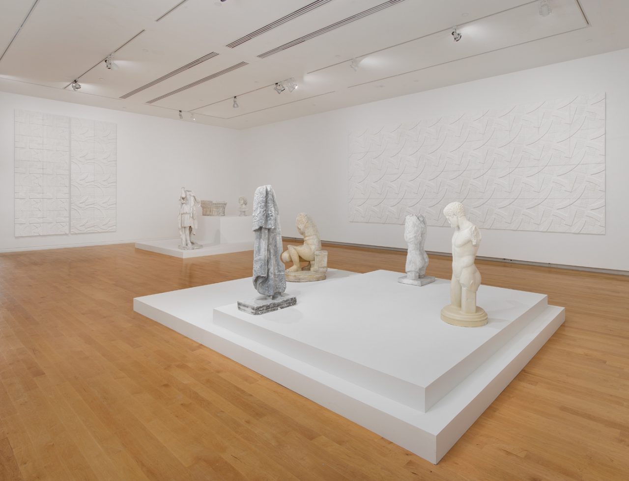 Ruby Sky Stiler | Installation view of Ghost Versions at the Aldrich Museum, 2015
