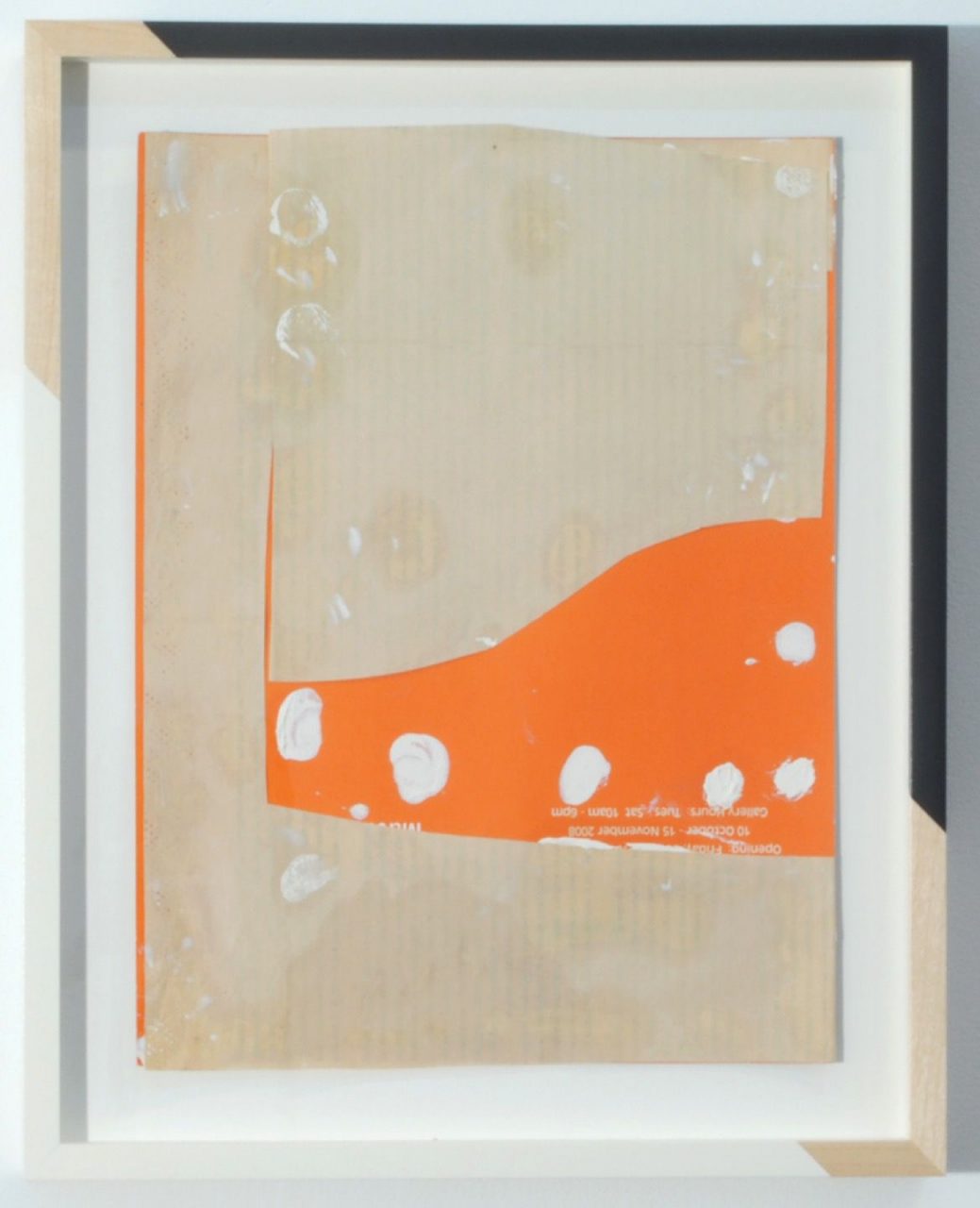 Jim Lee and The Cream Tones | Untitled (Cream/Orange/Kern), 2014