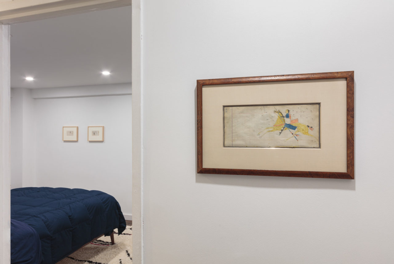 Sometimes Dreams are Wiser than Waking | Installation view, <i>Sometimes Dreams are Wiser than Waking: Plains Ledger Drawings 1865-1910</i>, Third Floor, 2019
