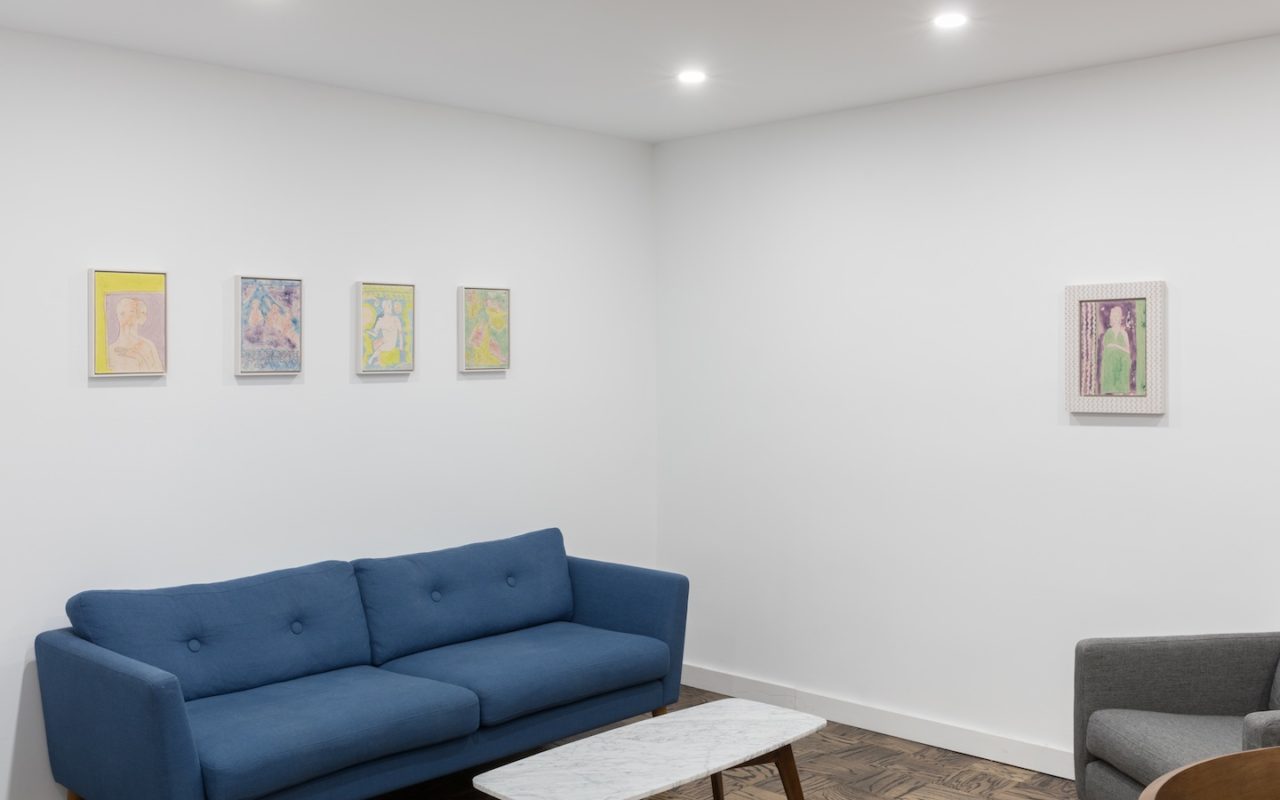 Fresco | Installation view, Ruby Sky Stiler, <i>Fresco</i>, 2019