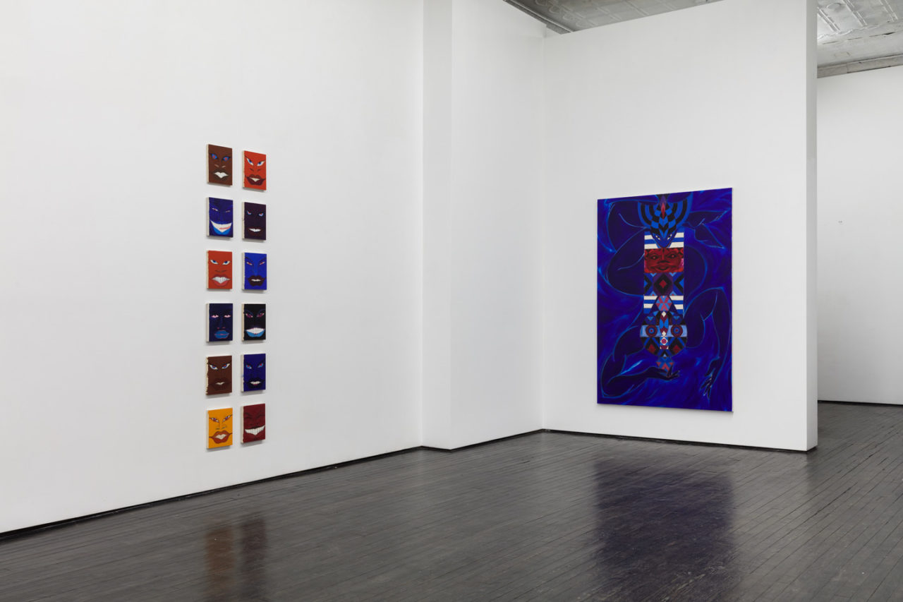 Patterns & Rituals | Installation view, Tunji Adeniyi-Jones, <i>Patterns & Rituals</i>, 2019