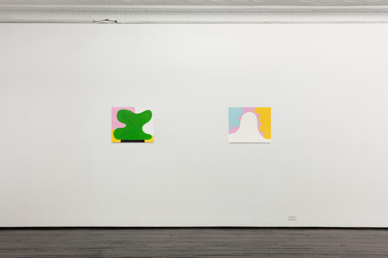 Paintings | Installation view, <i>6417</i>, 2015, and <i>6035</i>, 2014-2015