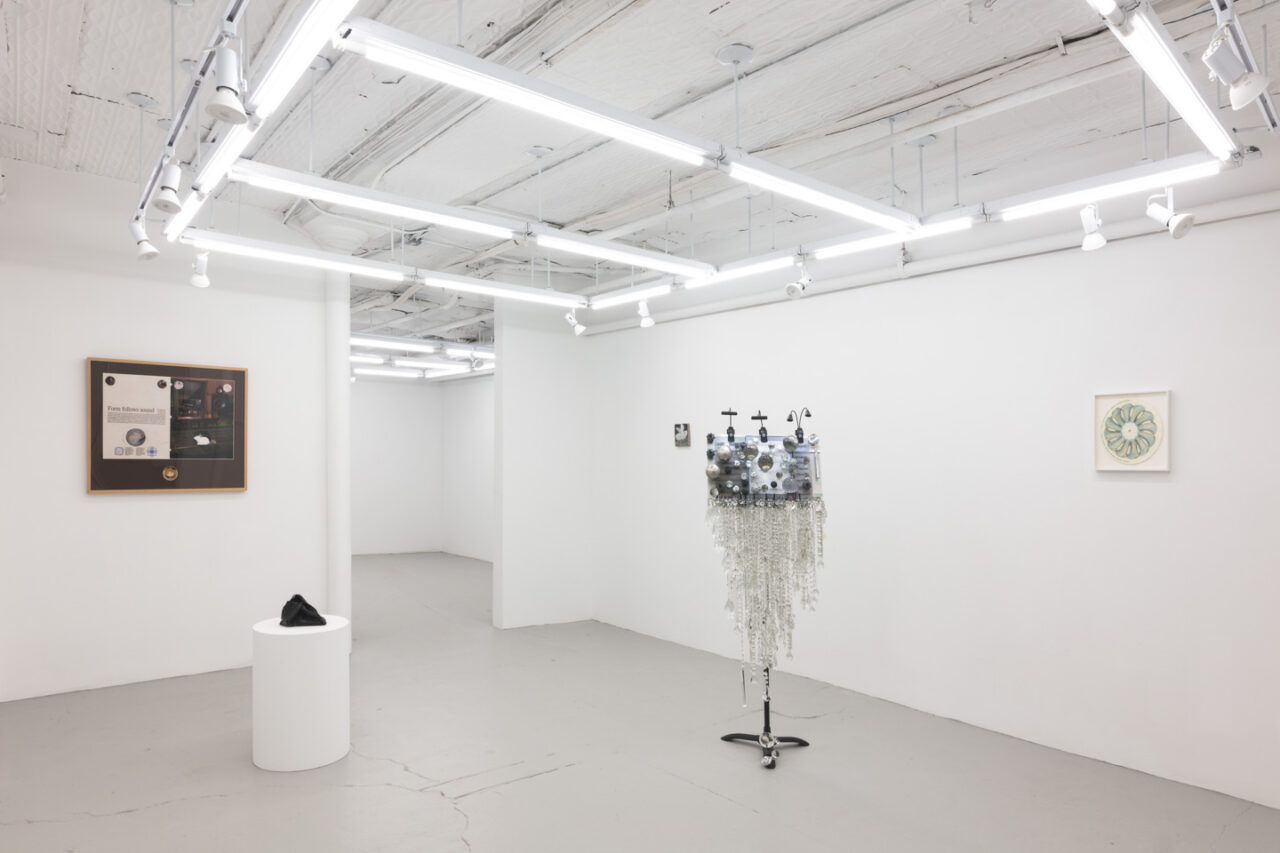 a broad private wink | Installation view, <i>a broad private wink</i>, 2023